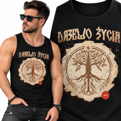 TANK TOP SŁOWIAŃSKI DRZEWO ŻYCIA